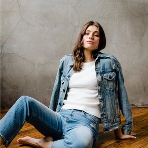 Able Light Blue Jean Jacket